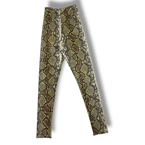 Commando faux animal legging with control neon snake NEW - Picture 6 of 12